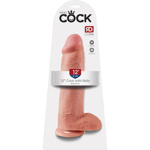 12" Cock + Balls