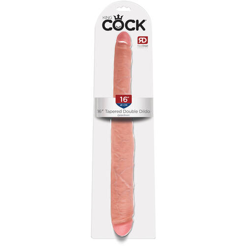 16" Tapered Double Dildo
