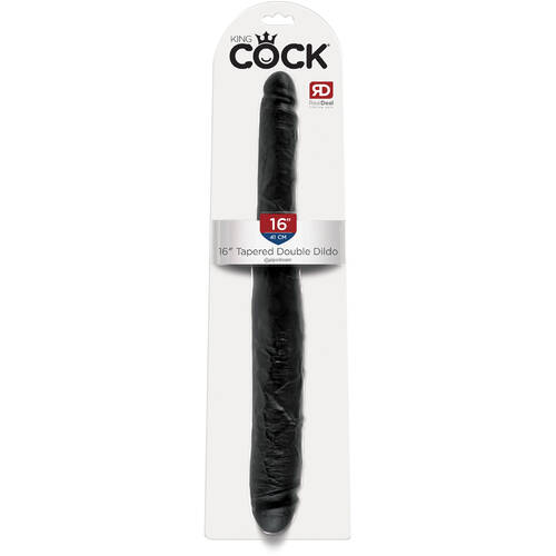 16" Tapered Double Dildo
