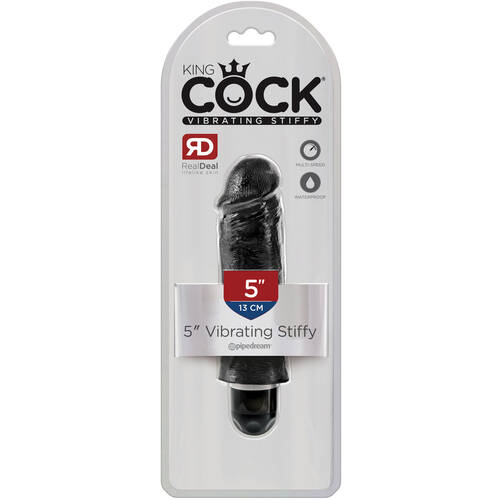 5" Vibrating Stiffy Cock