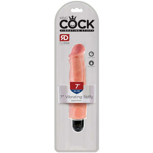 7" Vibrating Stiffy Cock