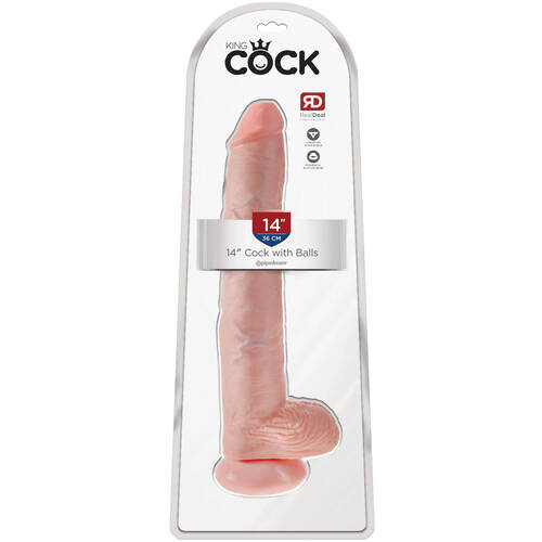 14" Cock + Balls