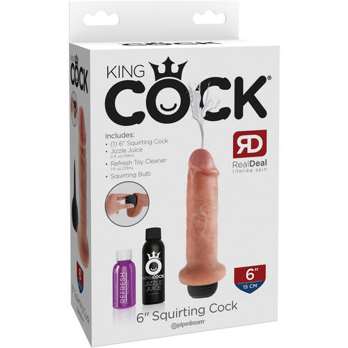 6" Squirting Cock