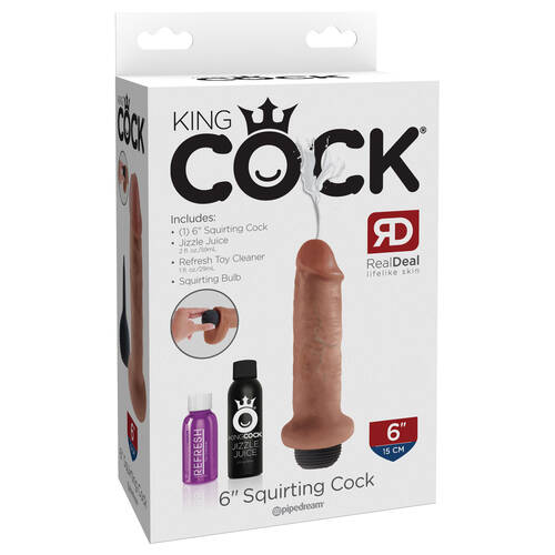 6" Squirting Cock