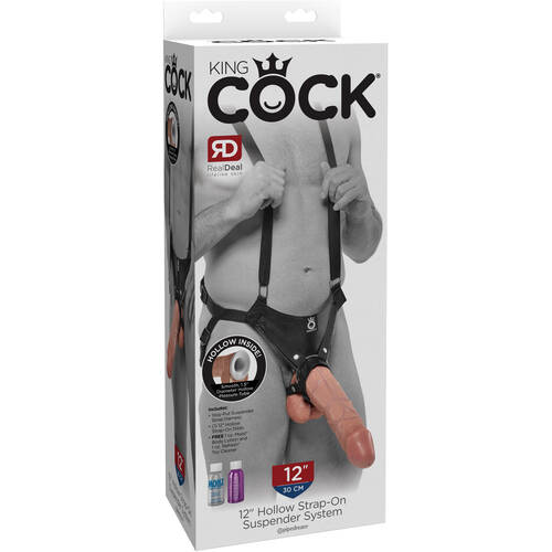 12" Hollow Strap-On System