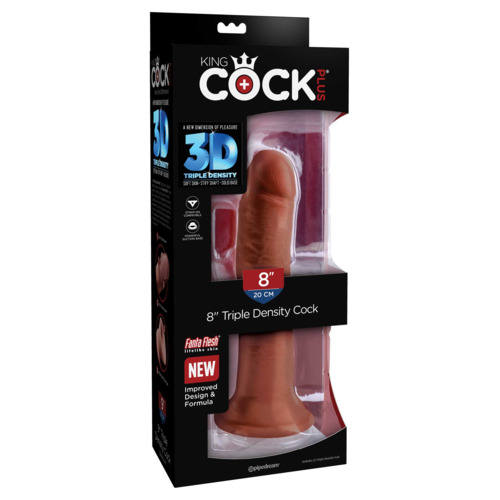 8" Realistic 3D Cock