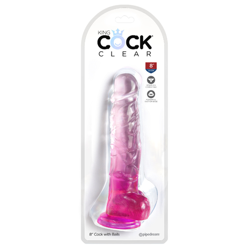8" Cock + Balls