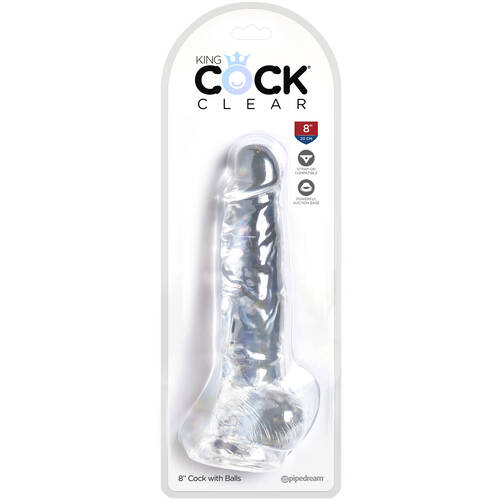 8" Cock + Balls