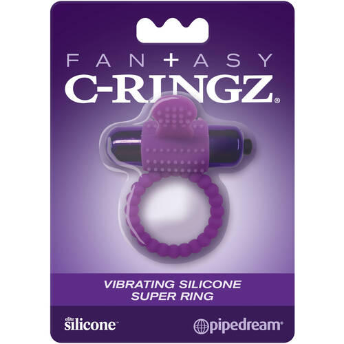 Super Silicone Vibrating Cock Ring