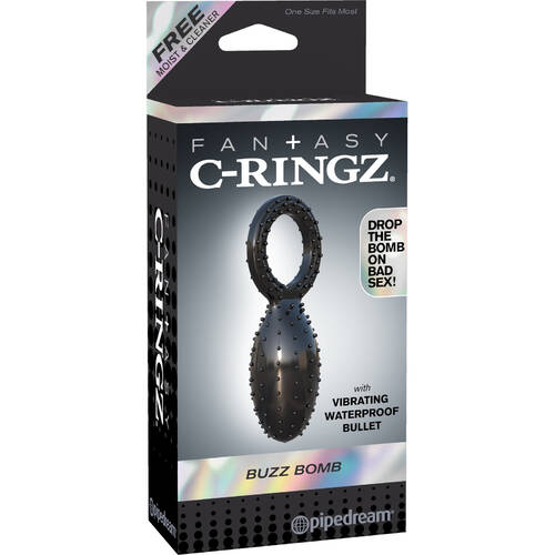 Buzz Bomb Vibrating Cock Ring