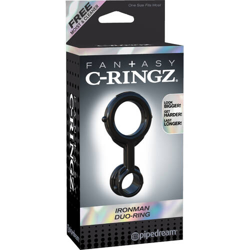 Ironman Duo Cock & Balls Ring