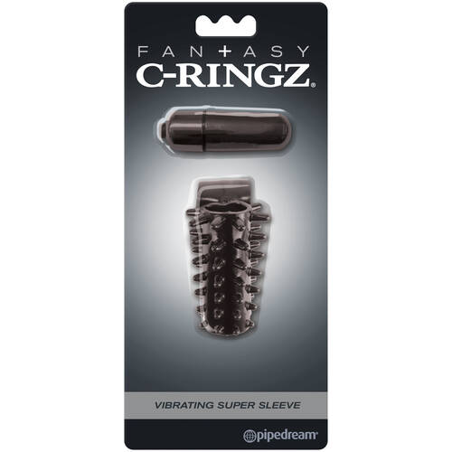 2.5" Vibrating Super Penis Sleeve