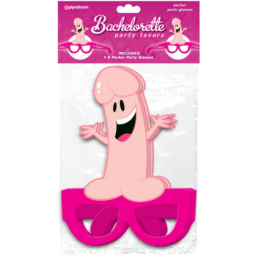 Party Pecker Glasses x8