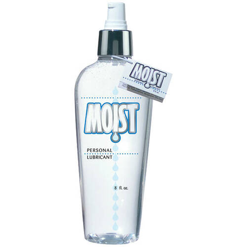 Moist Water Based Lubricant - 237 ml (8 oz) Bottle