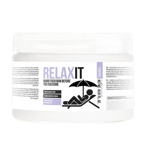 Relax It Water Based Lube 500ml