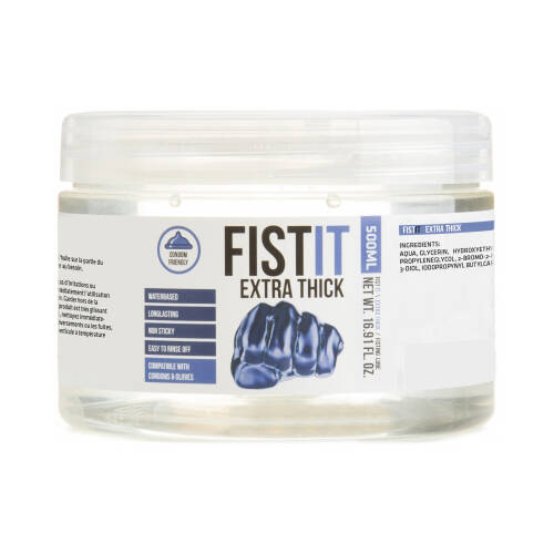 Thick Water Based Fisting Lube 500ml