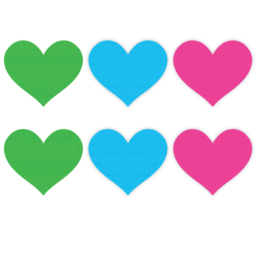 Neon Hearts Pasties