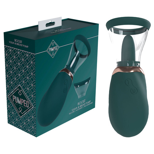 Pumped Boost Auto Vulva & Brest Pump   Usb Rechargeable Ladies Pump