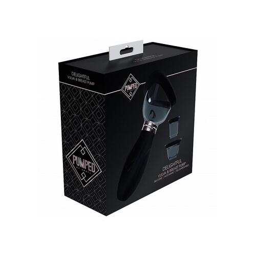 Pumped Delightful Automatic 5 Speed Silicone Rechargeable Vulva Clitoral Nipple & Breast