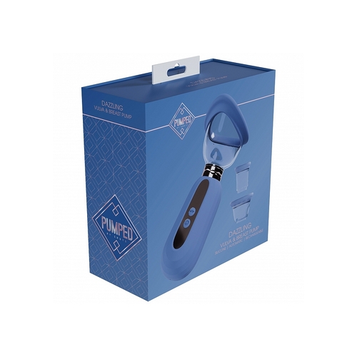 Pumped Delightful Automatic 5 Speed Silicone Rechargeable Vulva Clitoral Nipple & Breast