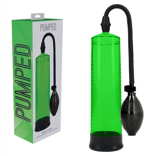 PUMPED Basic Pump 1 - Green Green Penis Pump