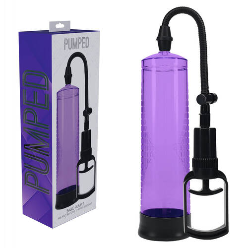 PUMPED Basic Pump 2 - Purple Purple Penis Pump