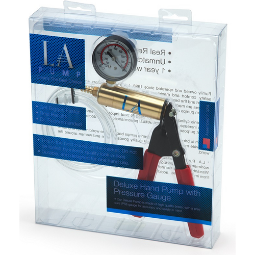 Deluxe Penis Pump Handle + Gauge 