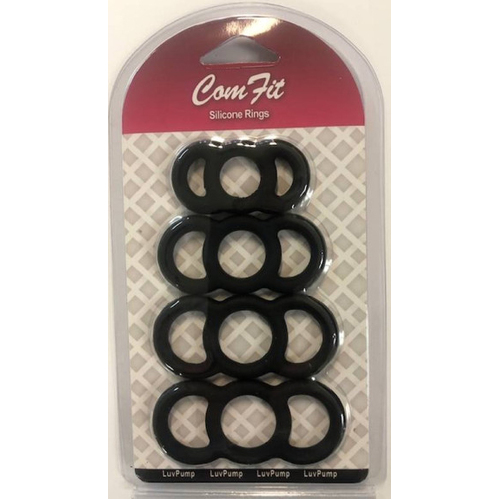 Silicone Cock Rings X4