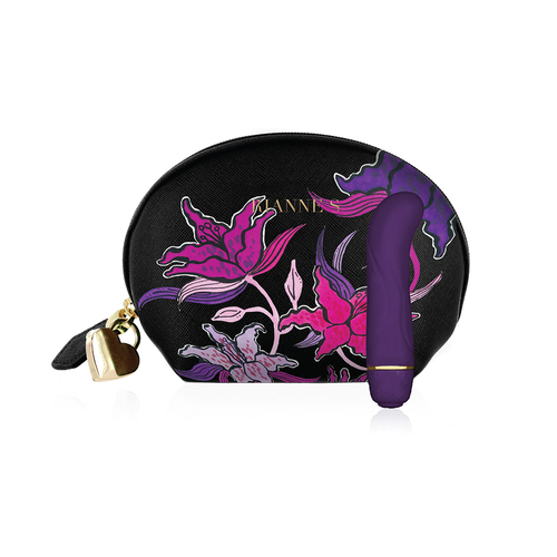 3.5" Mini G Floral Deep Purple