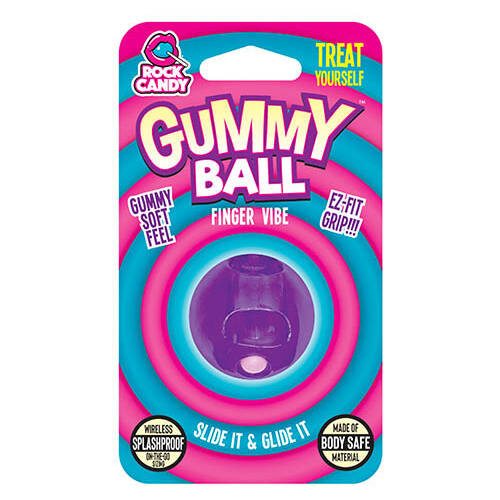 Gummy Ball Finger Vibrator