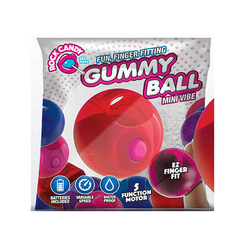 Gummy Ball Finger Vibrator