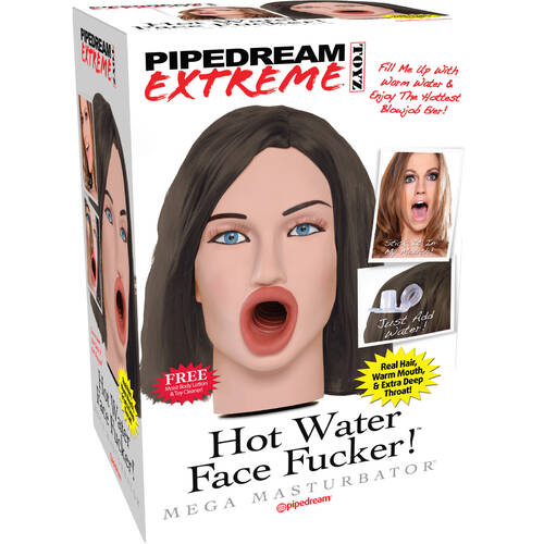 Hot Water Face Fucker! Brunette