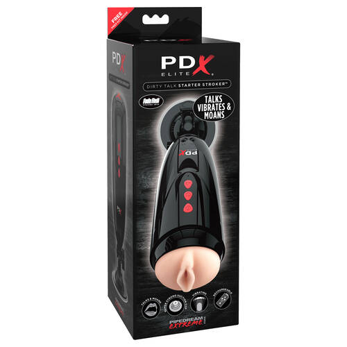 Dirty Talking Pussy Stroker