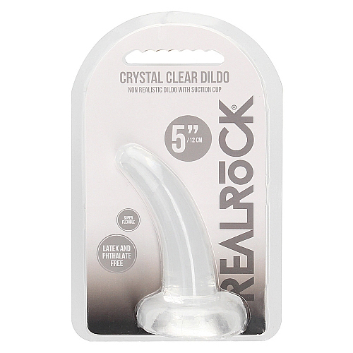 5" Curved Suction Cup Dildo