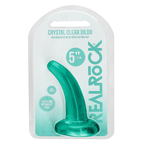 5" Curved Suction Cup Dildo