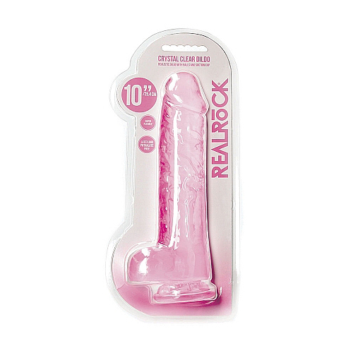 10" Realistic Cock + Balls