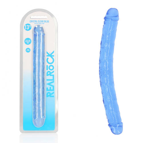 REALROCK 34 cm Double Dong - Blue Blue 34 cm (14'') Double Dong