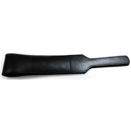 Leather Open Folded Paddle Black