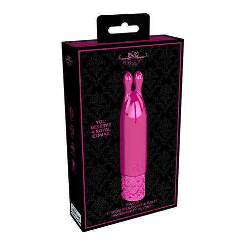 Twinkle - Rechargeable Silicone Bullet - Pink