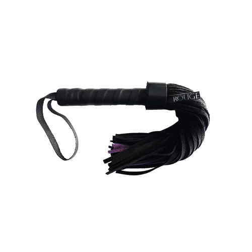 Suede Flogger With Leather Handle