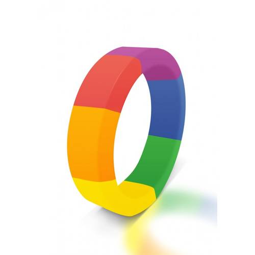 The Brawn Rainbow Cock Ring