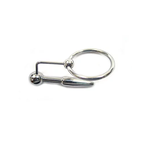 Stainless Steel Urethral Probe & Cock Ring