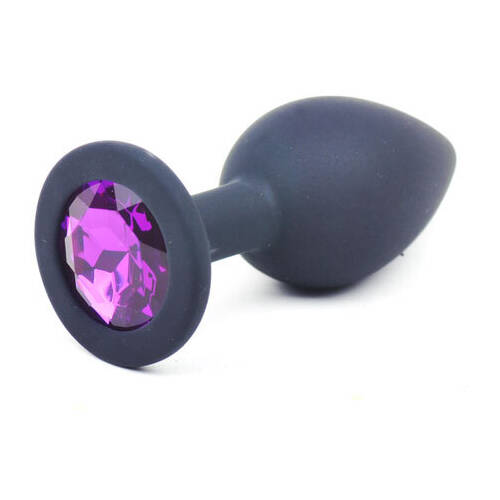 Small Jewel Silicone Butt Plug