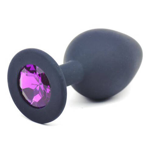 Medium Jewel Silicone Butt Plug