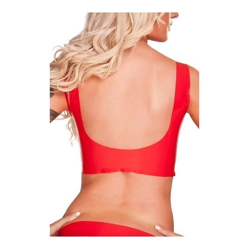 Saxenfelt Latex Top Ouvert XL