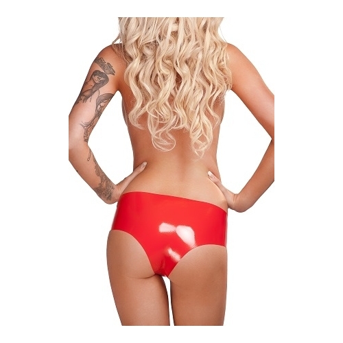 Saxenfelt Latex Crotchless Ladies Hipster Brief S