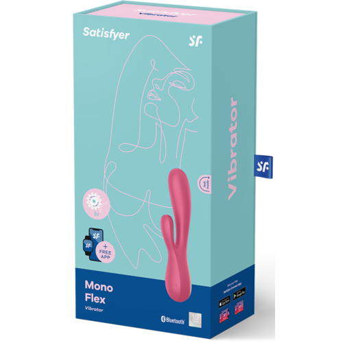 4.3" Mono Flex Rabbit Vibrator