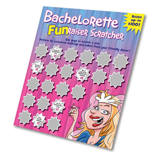 Bachelorette Fun-Raiser Scratcher