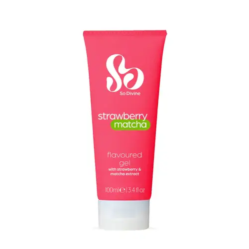 So Divine Strawberry Matcha Waterbased Lubricant 100ml