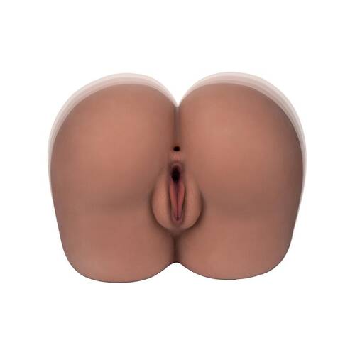 Stroke It Vibrating Twerking BBL - Brown